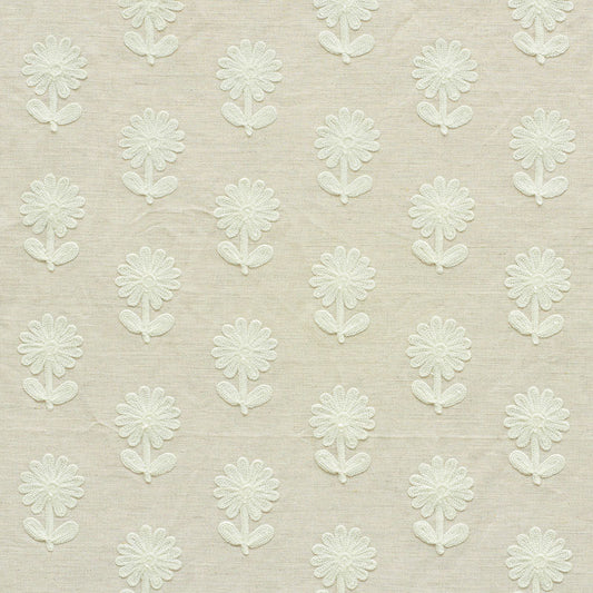 SCHUMACHER  HAPPY TOGETHER Paley Embroidery EMBROIDERIES EMBROIDERIES NATURAL   - 73482