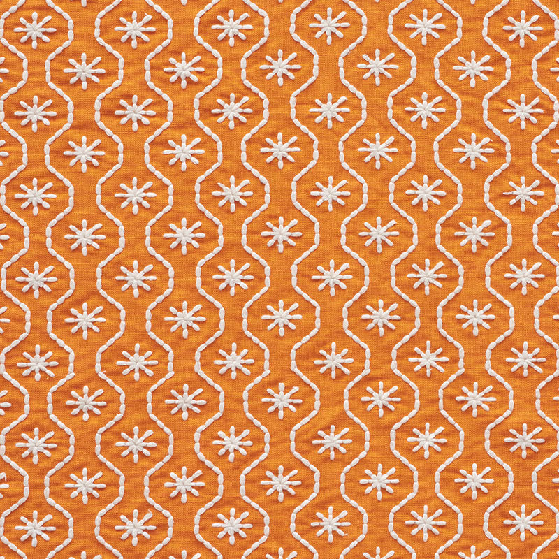 SCHUMACHER  HAPPY TOGETHER GIGI EMBROIDERY EMBROIDERIES EMBROIDERIES ORANGE   - 73491