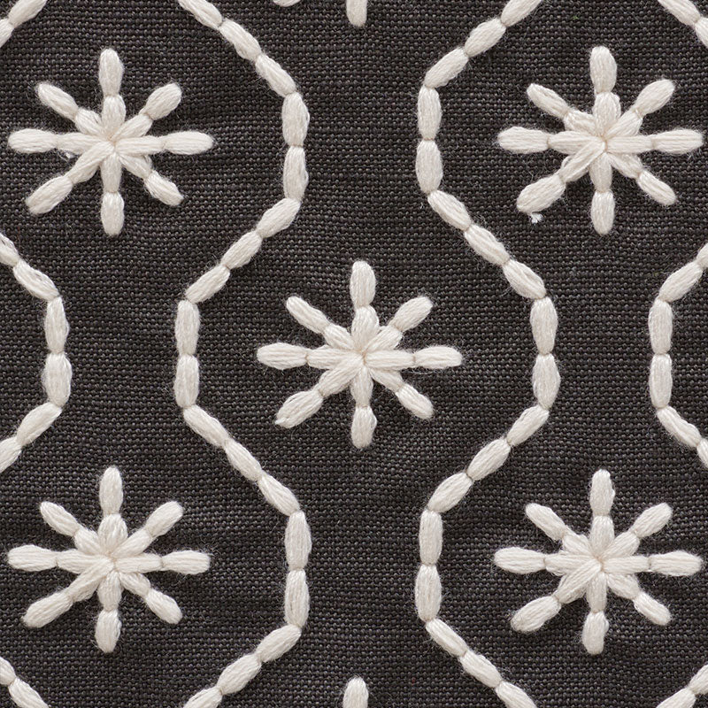 SCHUMACHER  HAPPY TOGETHER GIGI EMBROIDERY EMBROIDERIES EMBROIDERIES GRAPHITE   - 73493