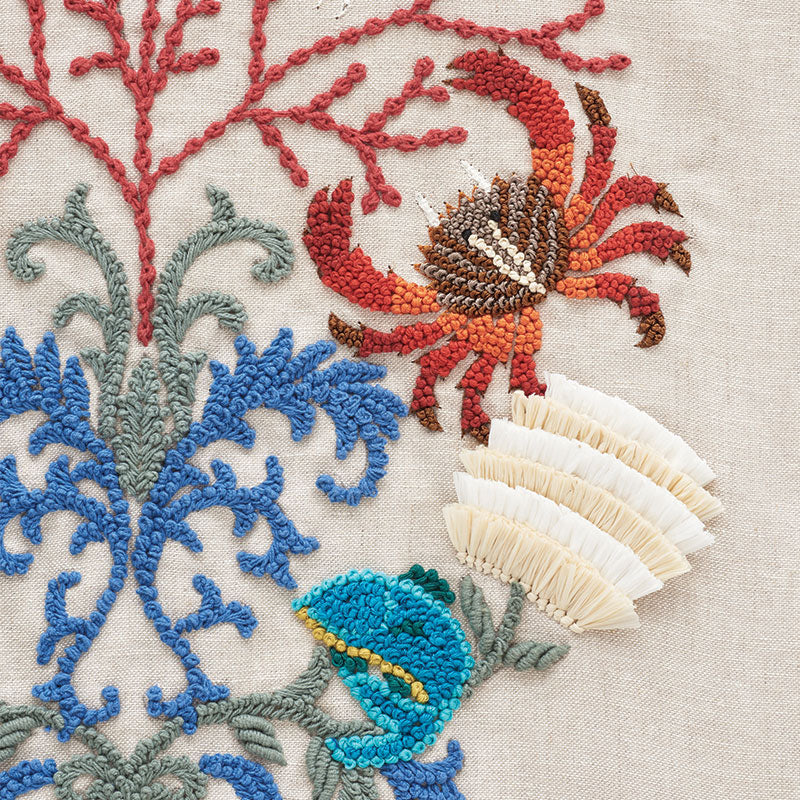 SCHUMACHER  EXQUISITE EMBROIDERIES UNDER THE SEA EMBROIDERIES,SPECIALTY EMBROIDERIES,SPECIALTY MULTI   - 73550