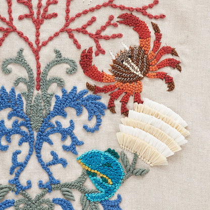 SCHUMACHER  EXQUISITE EMBROIDERIES UNDER THE SEA EMBROIDERIES,SPECIALTY EMBROIDERIES,SPECIALTY MULTI   - 73550