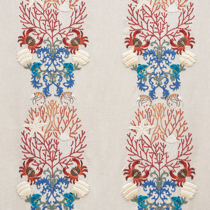SCHUMACHER  EXQUISITE EMBROIDERIES UNDER THE SEA EMBROIDERIES,SPECIALTY EMBROIDERIES,SPECIALTY MULTI   - 73550