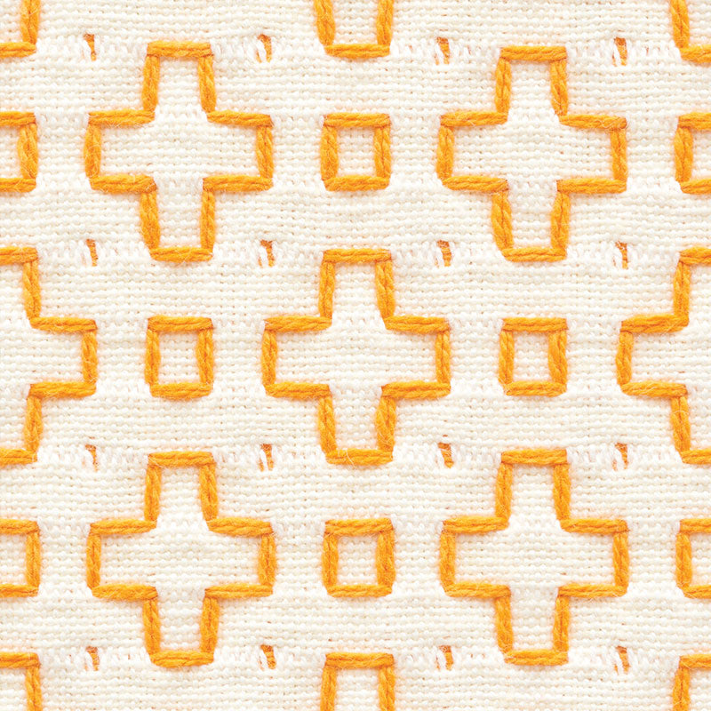 SCHUMACHER  HAPPY TOGETHER SCOUT EMBROIDERY EMBROIDERIES EMBROIDERIES ORANGE   - 73562