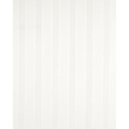 White fabric with subtle pale vertical stripes; close-up texture.