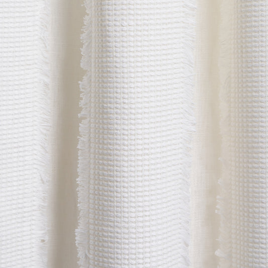 SCHUMACHER  ESSENTIALS: SHEERS & CASEMENTS TULUM  CASEMENT SHEERS & CASEMENTS SHEERS & CASEMENTS IVORY   - 73595