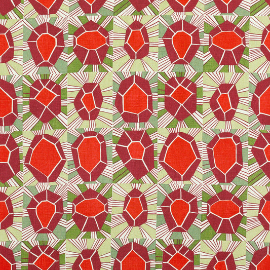 SCHUMACHER  RAOUL TEXTILES BERNARD PRINTS PRINTS PALM   - 735N75