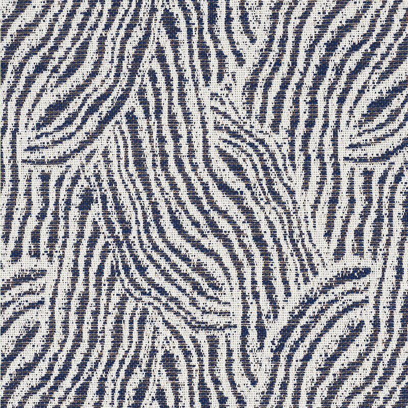 SCHUMACHER  INDOOR/OUTDOOR WOVENS STRATA INDOOR/OUTDOOR PATTERN WOVENS,HIGH PERFORMANCE,INDOOR/OUTDOOR PATTERN WOVENS,HIGH PERFORMANCE,INDOOR/OUTDOOR INDIGO   - 73832