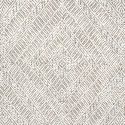 SCHUMACHER  INDOOR/OUTDOOR LINEN GEOMETRIC WEAVE INDOOR/OUTDOOR PATTERN WOVENS,HIGH PERFORMANCE,INDOOR/OUTDOOR PATTERN WOVENS,HIGH PERFORMANCE,INDOOR/OUTDOOR NATURAL   - 73861