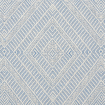 SCHUMACHER  INDOOR/OUTDOOR LINEN GEOMETRIC WEAVE INDOOR/OUTDOOR PATTERN WOVENS PATTERN WOVENS CHAMBRAY   - 73863
