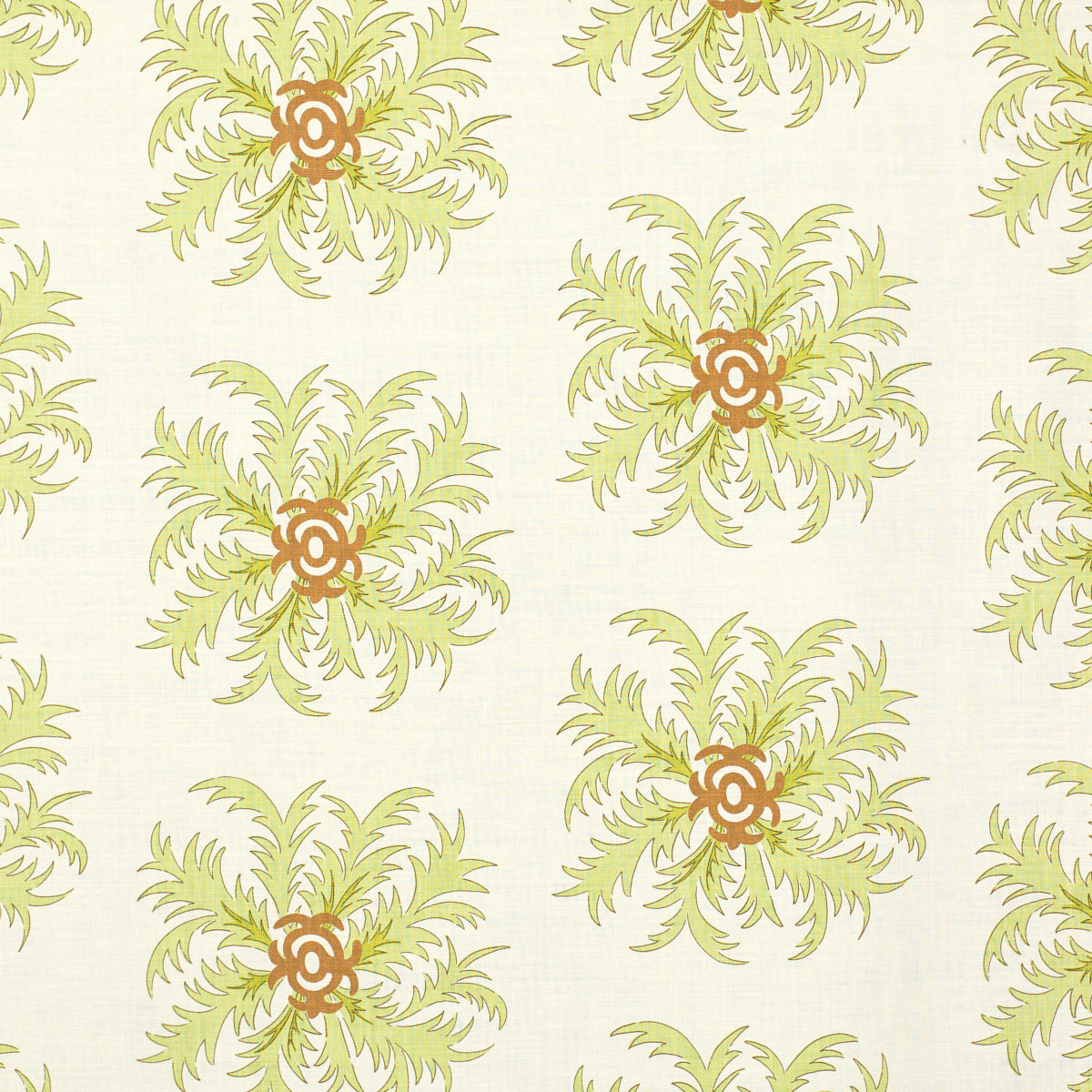 SCHUMACHER  RAOUL TEXTILES LUCIA PRINTS PRINTS CELERY   - 738V74