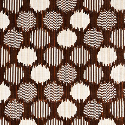 SCHUMACHER  CUT & PATTERNED VELVETS CIRQUE VELVET CUT VELVET CUT VELVET BROWN   - 73923