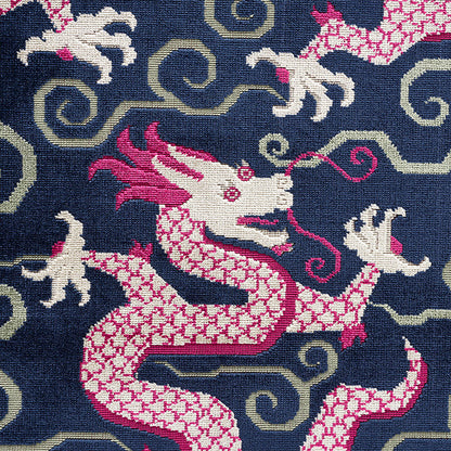 SCHUMACHER  CUT & PATTERNED VELVETS BIXI VELVET VELVETS,CUT VELVET VELVETS,CUT VELVET SAPPHIRE   - 73970