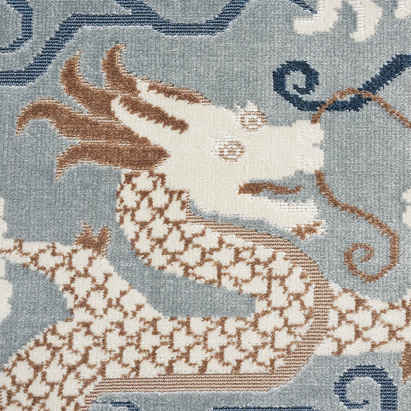 SCHUMACHER  CUT & PATTERNED VELVETS BIXI VELVET CUT VELVET CUT VELVET CELESTINE   - 73973