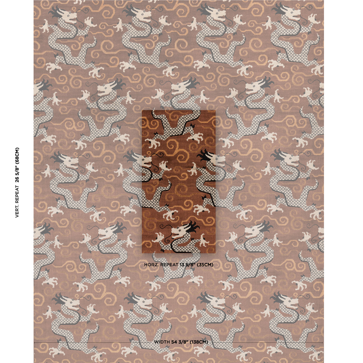 SCHUMACHER  CUT & PATTERNED VELVETS BIXI VELVET CUT VELVET,VELVETS CUT VELVET,VELVETS BRONZE   - 73977