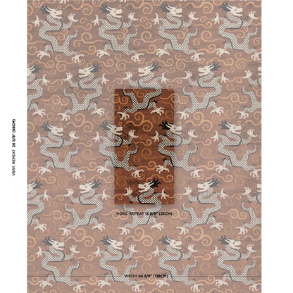 SCHUMACHER  CUT & PATTERNED VELVETS BIXI VELVET CUT VELVET,VELVETS CUT VELVET,VELVETS BRONZE   - 73977