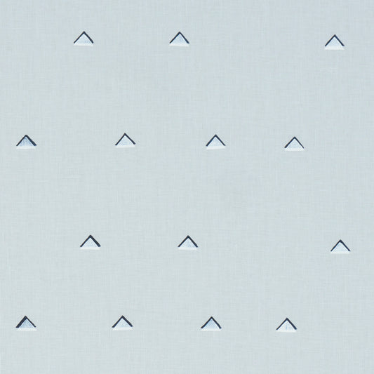 SCHUMACHER  CAROLINE Z HURLEY OVERLAPPING TRIANGLES PRINTS PRINTS NAVY AND WHITE ON SKY   - 74022