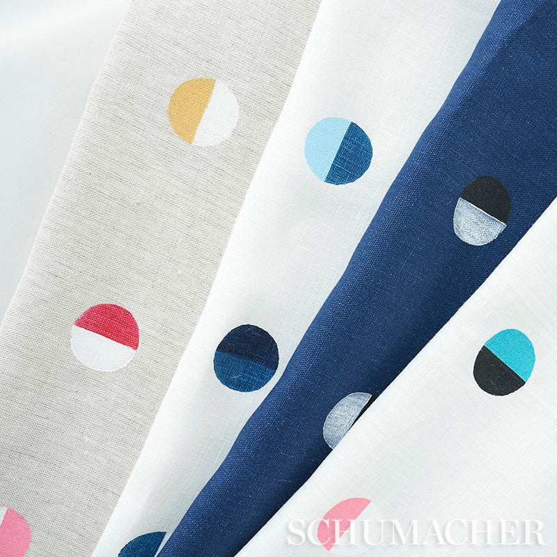 SCHUMACHER FABRIC  CAROLINE Z HURLEY JOSHUA TREE   BLUE MOONS   - 74041