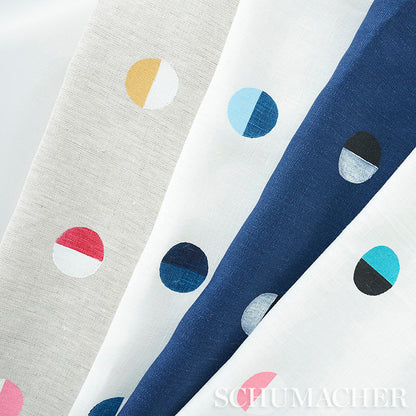 SCHUMACHER FABRIC  CAROLINE Z HURLEY JOSHUA TREE   BLUE MOONS   - 74041