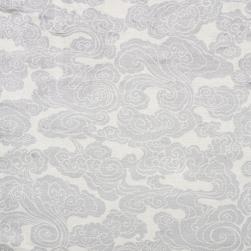 SCHUMACHER  CUT & PATTERNED VELVETS SOZAN VELVET   Platinum   - 74062