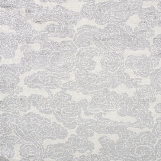 SCHUMACHER  CUT & PATTERNED VELVETS SOZAN VELVET   Platinum   - 74062