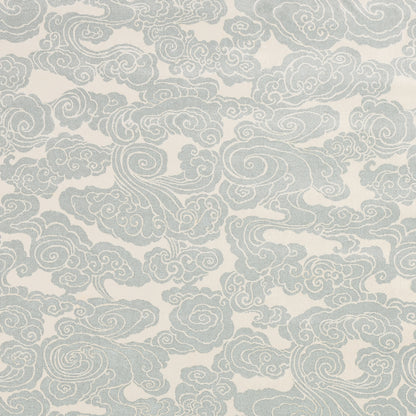 SCHUMACHER  CUT & PATTERNED VELVETS SOZAN VELVET   Mist   - 74063