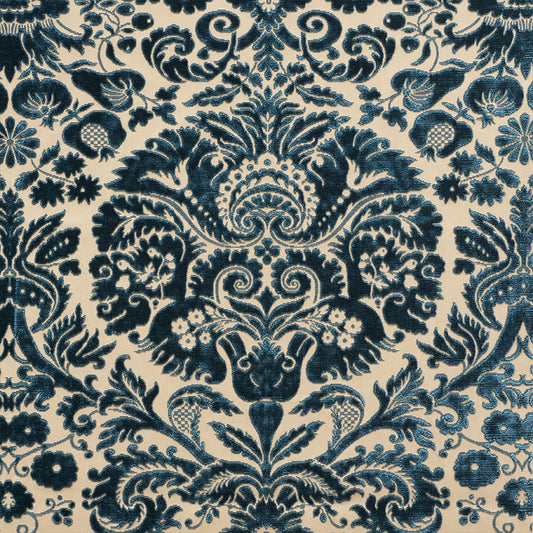SCHUMACHER  CUT & PATTERNED VELVETS MORIMONT VELVET CUT VELVET,HIGH PERFORMANCE CUT VELVET,HIGH PERFORMANCE LAKE   - 74070