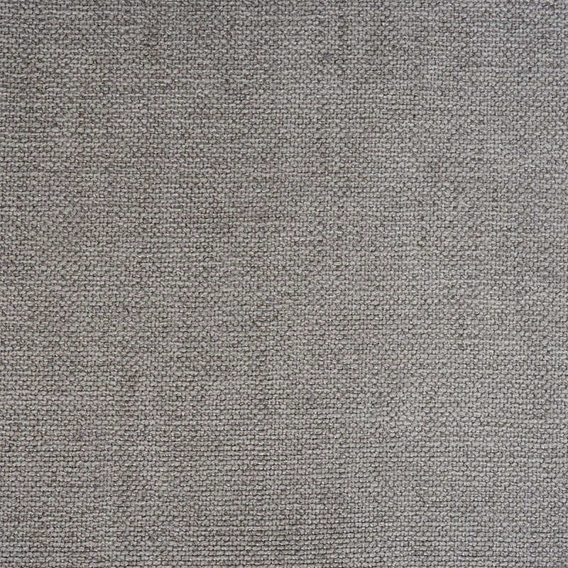 Grey chenille woven fabric texture with subtle heathered tones, close-up suitable for upholstery or clothing.