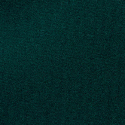 Deep forest green felt fabric close-up; soft matte upholstery material.