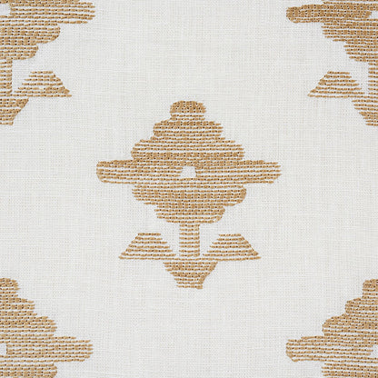 SCHUMACHER FABRIC  EASY ELEMENTS RUBIA EMBROIDERY   IVORY   - 74160
