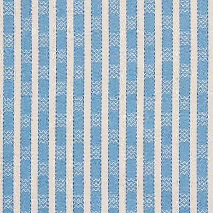 SCHUMACHER  MARK D. SIKES BEVERLY STRIPE PATTERN WOVENS PATTERN WOVENS COBALT   - 74210