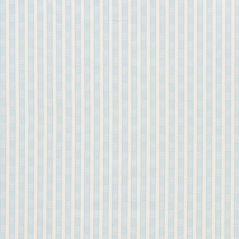 SCHUMACHER FABRIC  MARK D. SIKES BEVERLY STRIPE   CHINA BLUE   - 74211