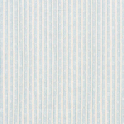 SCHUMACHER FABRIC  MARK D. SIKES BEVERLY STRIPE   CHINA BLUE   - 74211