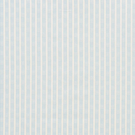 SCHUMACHER FABRIC  MARK D. SIKES BEVERLY STRIPE   CHINA BLUE   - 74211