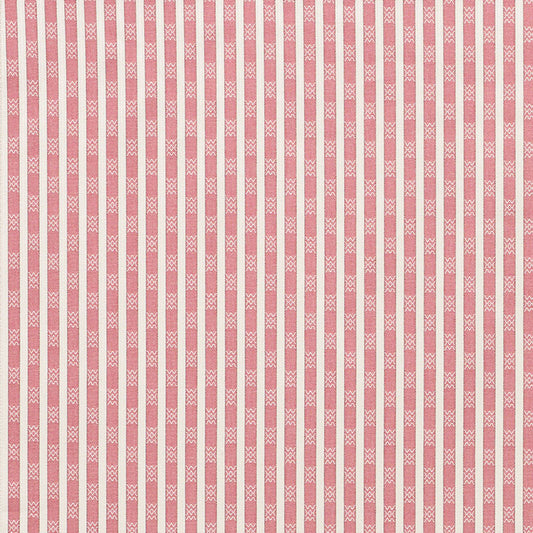 SCHUMACHER  MARK D. SIKES BEVERLY STRIPE PATTERNED WOVENS PATTERNED WOVENS RED   - 74212