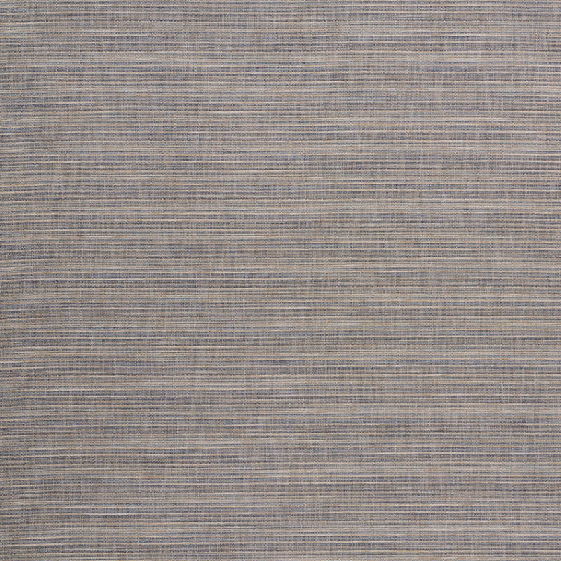 Beige and navy thin horizontal striped woven fabric swatch with subtle texture.