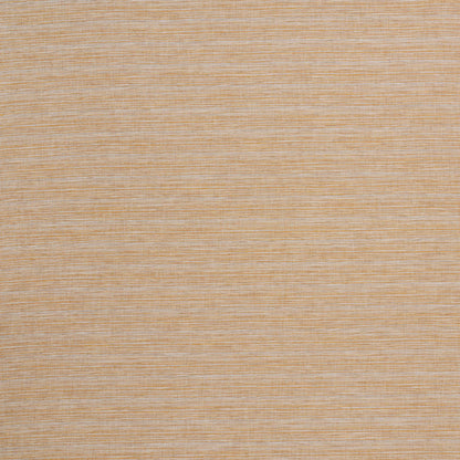 Ochre linen-like woven fabric swatch with subtle horizontal stripes; versatile upholstery or drapery fabric.