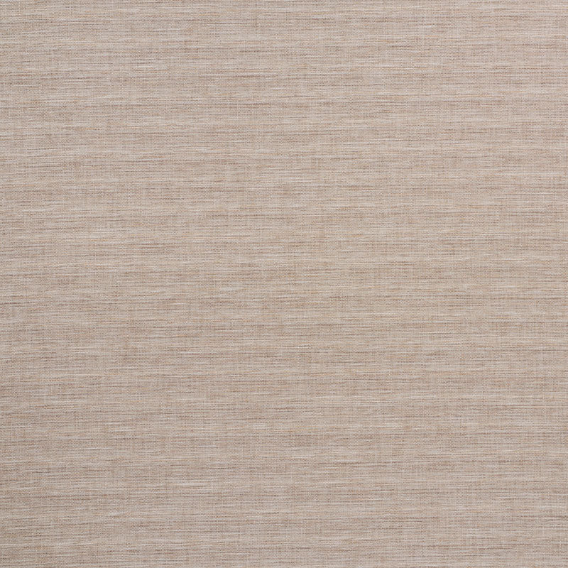 Beige woven fabric texture with fine horizontal threads, linen-like upholstery material.