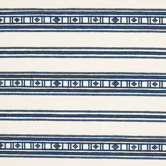 SCHUMACHER  MOON RIVER BUENA VISTA PATTERN WOVENS PATTERN WOVENS INDIGO   - 74483