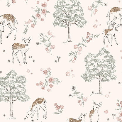 SCHUMACHER  Borastapeter DEER LOVE   BLUSH   - 7473