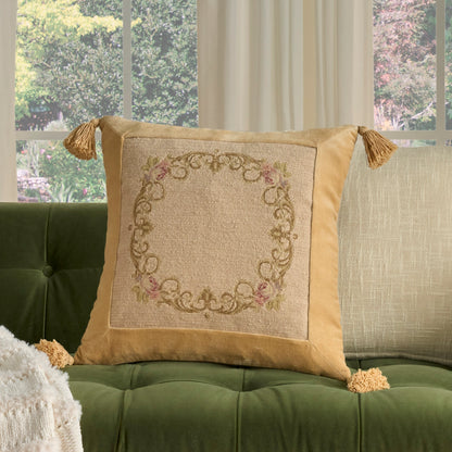 NOURISON HOME   20" x 20" Mina Victory Vintage Beige    - 798019091491