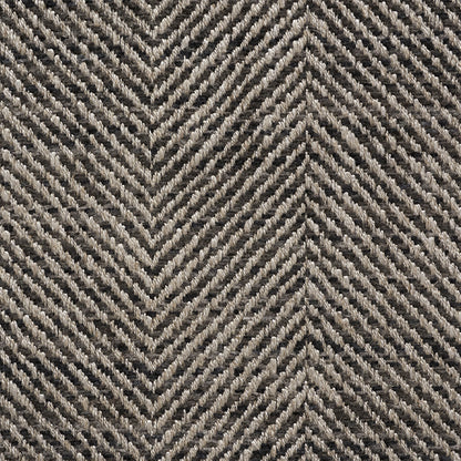 SCHUMACHER  RELAXED GLAMOUR CARO HERRINGBONE PATTERN WOVENS PATTERN WOVENS CHARCOAL   - 75141