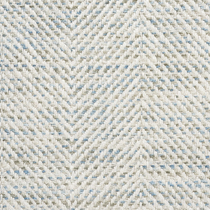 SCHUMACHER  RELAXED GLAMOUR CARO HERRINGBONE PATTERN WOVENS PATTERN WOVENS SKY   - 75143