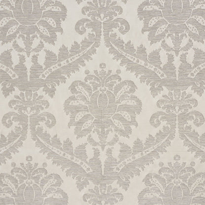 SCHUMACHER  RELAXED GLAMOUR CRAWFORD DAMASK PATTERN WOVENS PATTERN WOVENS PLATINUM   - 75150