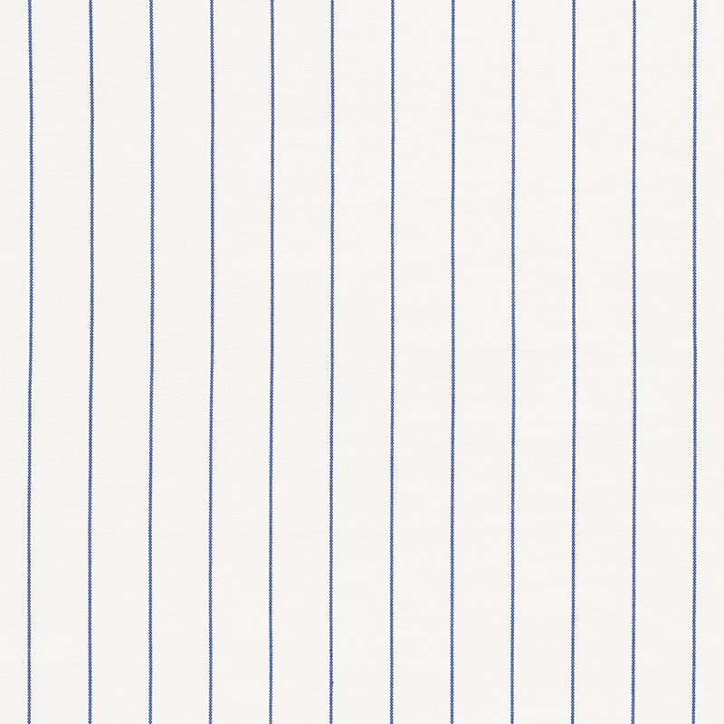 SCHUMACHER  CHAMBRAY CAVETT STRIPE PATTERN WOVENS PATTERN WOVENS BLUE   - 75250