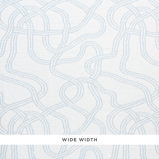 SCHUMACHER  CHAMBRAY SEABURY CASEMENT SHEERS & CASEMENTS SHEERS & CASEMENTS LIGHT BLUE   - 75290