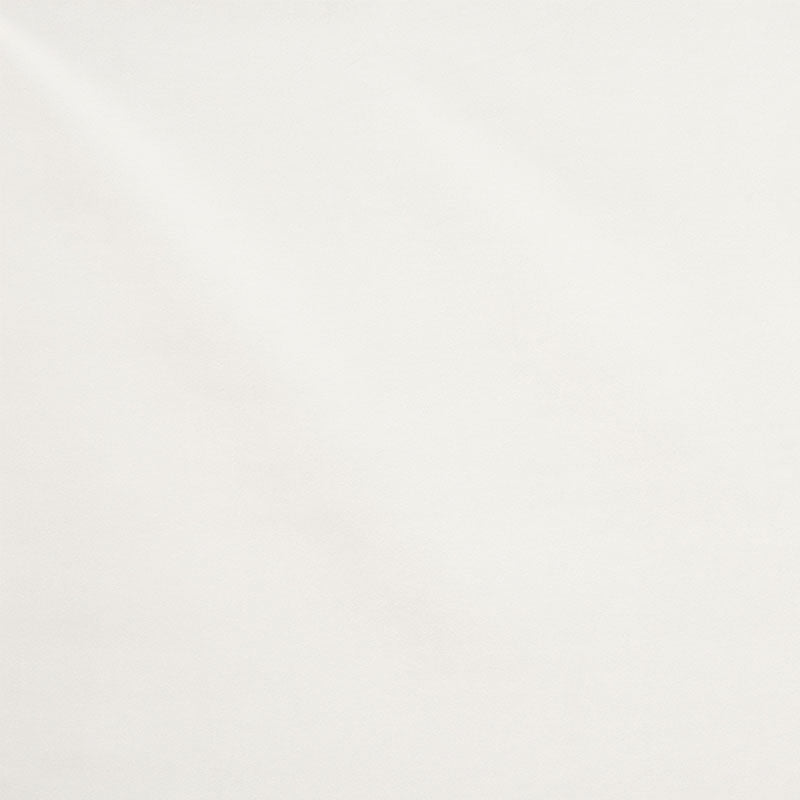 SCHUMACHER  PERFECT BASICS: VELVET ALISTAIR INDOOR/OUTDOOR VELVET VELVETS,INDOOR/OUTDOOR,HIGH PERFORMANCE VELVETS,INDOOR/OUTDOOR,HIGH PERFORMANCE BLANC   - 75383