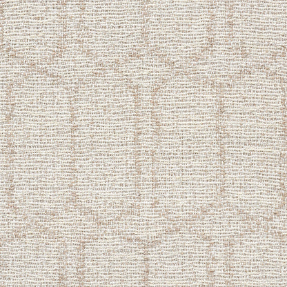 Beige trellis-pattern woven fabric; high-performance indoor/outdoor textile.