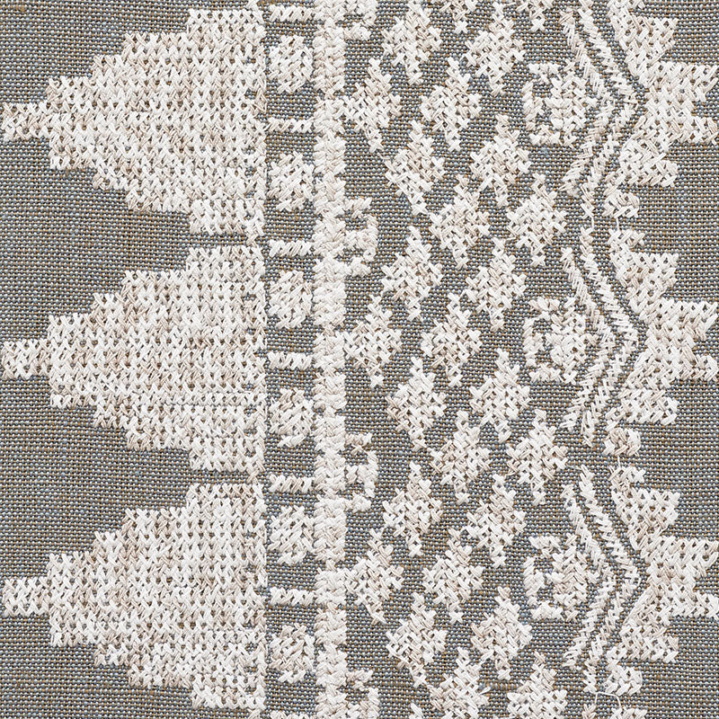 SCHUMACHER  NEW TRADITIONAL Wentworth Embroidery EMBROIDERIES EMBROIDERIES HAZE   - 75471