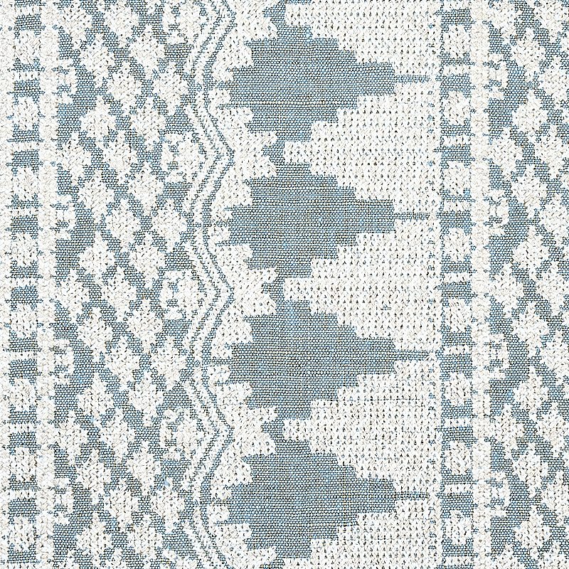 SCHUMACHER  RHAPSODY IN BLUE Wentworth Embroidery EMBROIDERIES EMBROIDERIES CHAMBRAY   - 75475
