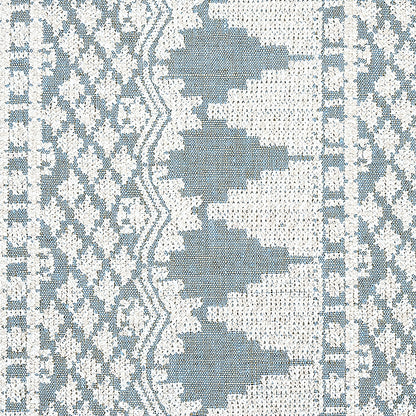 SCHUMACHER  RHAPSODY IN BLUE Wentworth Embroidery EMBROIDERIES EMBROIDERIES CHAMBRAY   - 75475